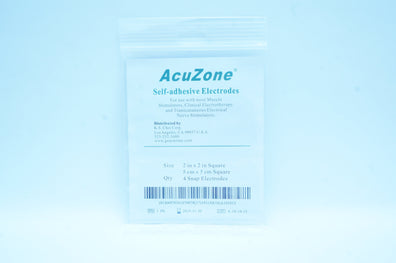 AcuZone Self-adhesive Electrodes 2 x 2inch (x) - Pack of 4